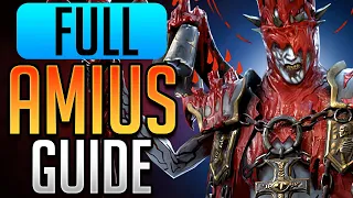 AMIUS EVERYTHING YOU NEED TO KNOW TO BEAT HIM Raid Shadow Legends