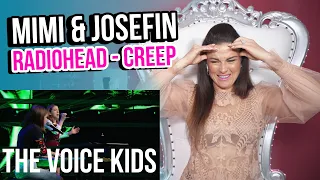 Download Vocal Coach Reacts to Mimi \u0026 Josefin- Creep -The Voice Kids 2019 MP3