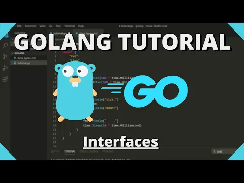 Golang Tutorial #21 - Struct Methods - YouTube thumbnail