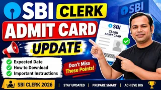 Info on : SBI CLERK PRELIMS ADMIT CARD #SBI 