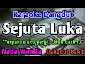 Download Lagu SEJUTA LUKA - KARAOKE || NADA WANITA CEWEK || Dangdut Band || Rita Sugiarto