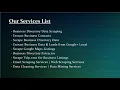 Marijuana Dispensary Data List from Weedmaps and Leafly
