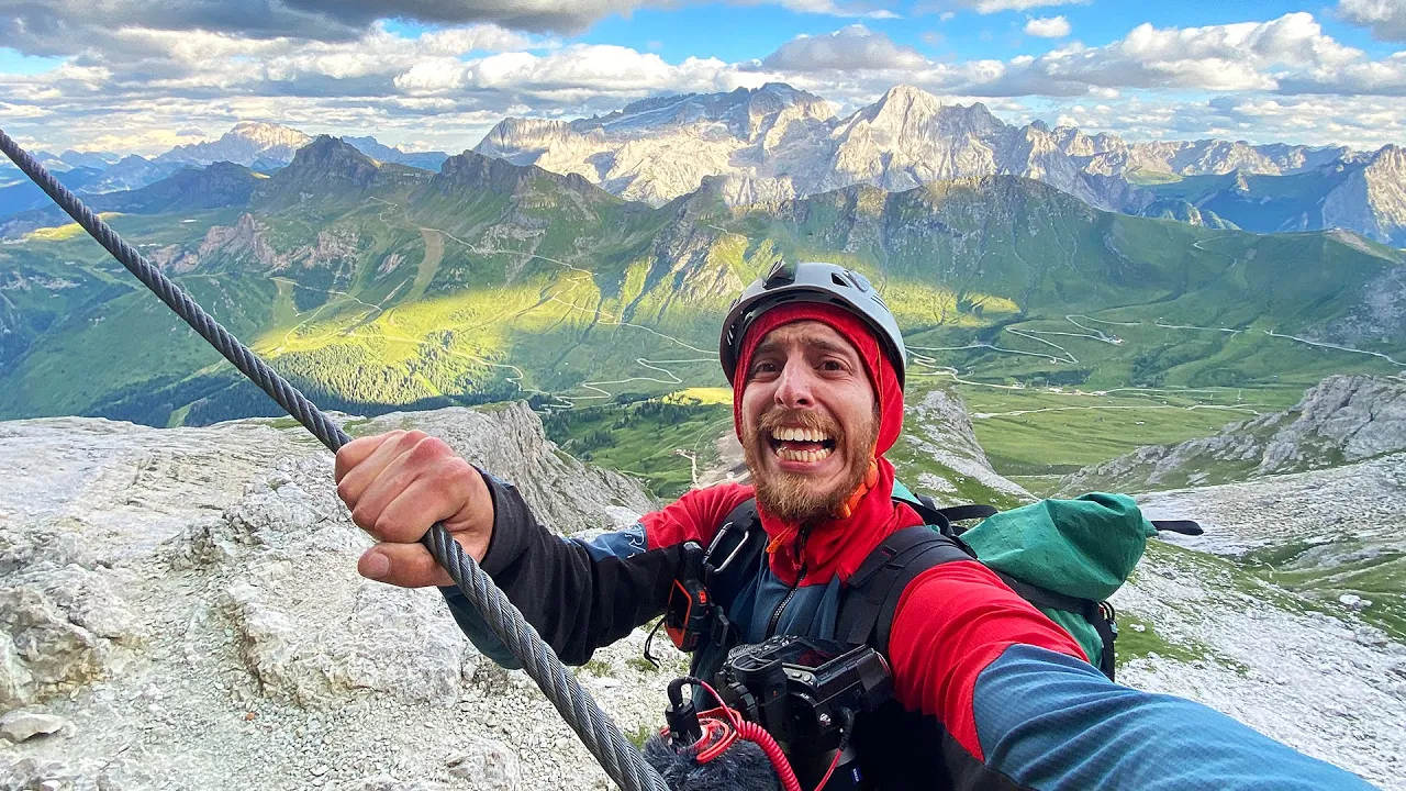 La Ferrata più Estrema delle Dolomiti - Piazzetta al Piz Boè