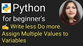 Assign Multiple Values to Variables in Python - Quick Easy Tutorial