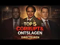 Lagu TOP 5 Corrupte en Ontslagen Directeuren van Staatsbedrijven | Veroordeeld, Opgepakt \u0026 Onderzoek