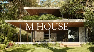 inside a breathtaking brazilian inspired super house engulfed in nature house tour 