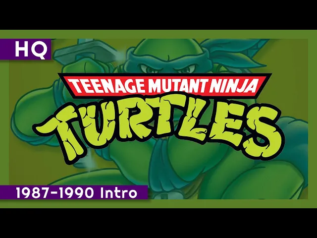 Teenage Mutant Ninja Turtles (Classic Series) (1987-1990) Intro