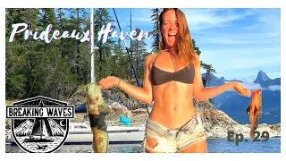 First Time Filleting a Fish near Prideaux Haven S2.Ep29