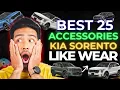 Best 25 Accessories MODS Your Kia Sorento Would Like Wear For Interior Exterior Boot Liners Covers