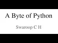 A Byte of Python of 50