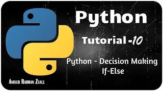 Python Decision Making Lecture Bangla Python Lecture for Decision Making