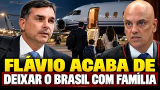 AGORA! FLÁVIO BOLSONARO VAI PARA OS EUA APÓS CANCELAMENTO DE PASSAPORTE POR MORAES E PF DE LULA