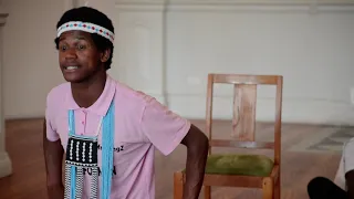luyolo barney pityana hawule poetry performance at back 2 school workshop 
