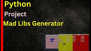 Python Tkinter Project Build Mad Libs from Scratch