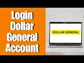 How to Login Dollar General Account Sign In DG Account Tutorial