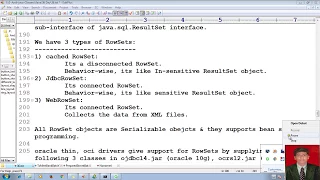 78 Advanced Java Tutorial JDBC RowSet Java Database Connectivity adv java
