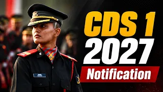CDS 1 2027 Notification and Exam Date