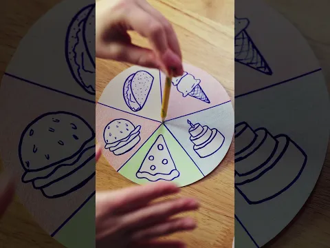Spinner Challenge: What Food Will We Get? 🍕🍦🌮
