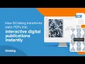 Convert Your PDF to a Flipbook Easy DCatalog
