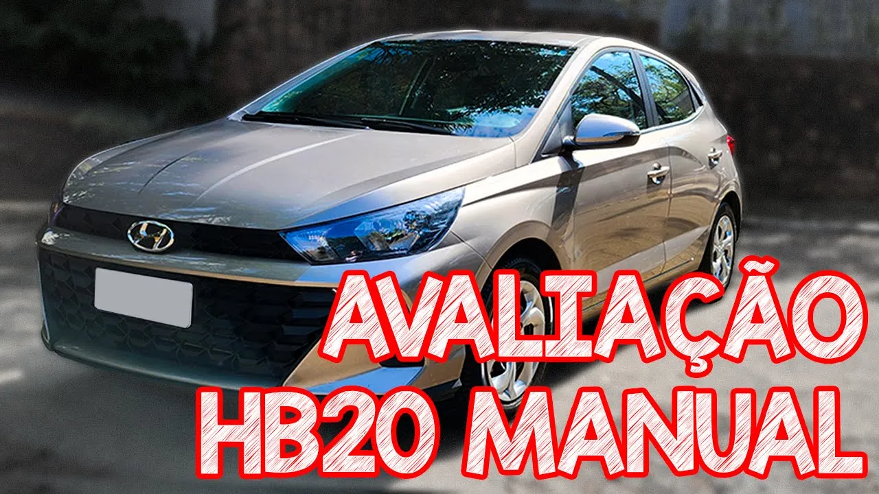 Avaliação NOVO HB20 2023 MANUAL ASPIRADO - a versão de entrada do novo HB20 sense