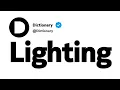 Lighting Synonyms Similar Words