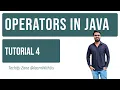 Techify Zone Operators in Java Tutorial 4