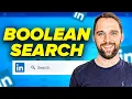 How To Use LinkedIn Boolean Search 2026