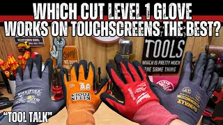 Which Cut Level 1 Glove Works on Touchscreens the Best