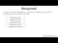 Background Properties in CSS Hindi