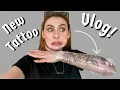 GETTING HALF A SLEEVE Tattoo Vlog Megan Grace