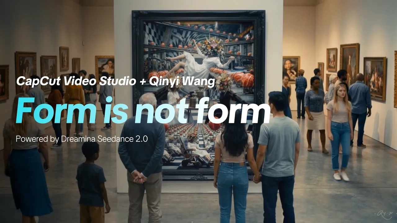 Form is not form | Made with CapCut Video Studio · Dreamina Seedance 2.0