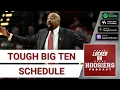 Indiana Hoosiers basketball Big Ten schedule released IU podcast