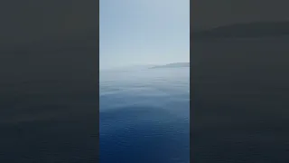 Sailing and steaming towards Italy #italy #sailing #ocean #glass