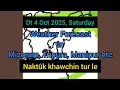 Download Lagu Dt 4 Oct 2025 a, Mizoram chhung leh hmun dangte khawchin tlangpui thlirlâwkna.