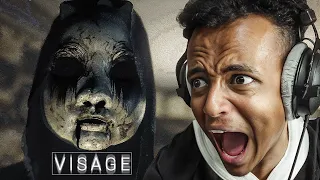 اصعب واغرب لعبة رعب لعبتها بحياتي 😳 | VISAGE