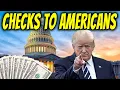 Trump Calls For 1 000 Checks To Americans As Shutdown Continues