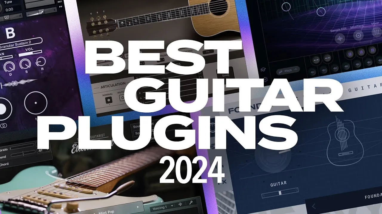 5 Best Guitar VST Plugins 2024! (FREE + Paid): video thumbnail