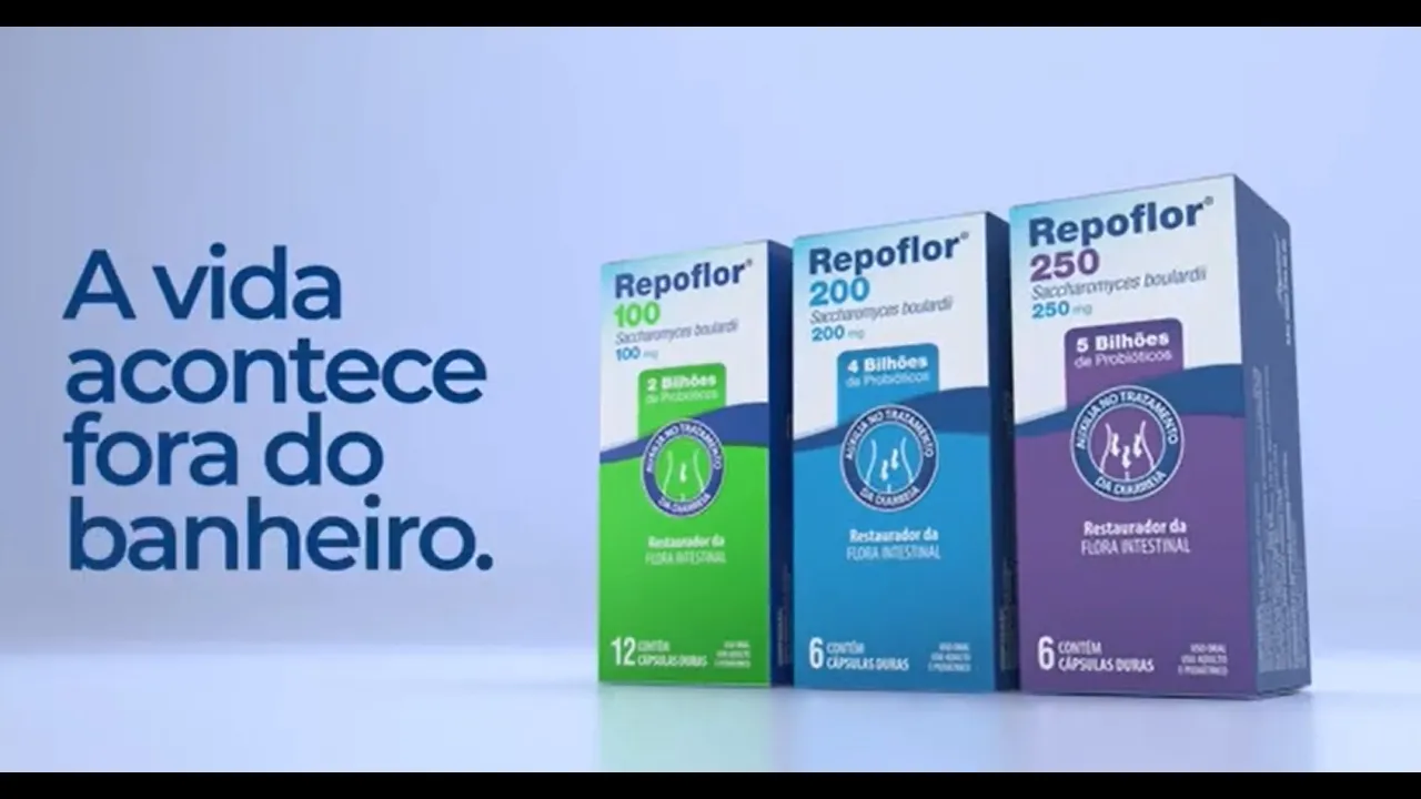 Legrand Pharma — Repoflor — A vida acontece fora do banheiro. (YouTube video ad)