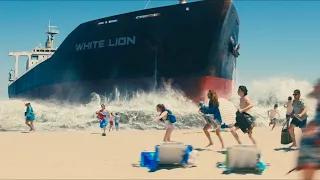 سفينه بتفقد السيطره على أنظمة الملاحة وبتدخل للشاطئ بسرعه رهيبه والسبب غريب ملخص فيلمleave 