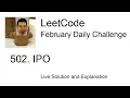 Daily Leetcode Feb 23 2023 - 502 IPO