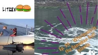 Sailing Tidal Whirlpools and Anchoring with a Tree Log (Ep.34 Sailing w/ the Litzenbergers )