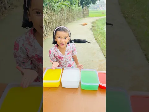 Dhriti colour jol theke ki pelo 😍🥰