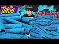 Download Lagu 자이언트 블루 타키스 !? 만드는 방법 \u0026 레시피 SPICY GIANT BLUE TAKIS !? EATING #FYP