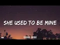 She Used To Be Mine - (Cover by, Chloe Adams) [Lyrics] She's imperfect but she tries