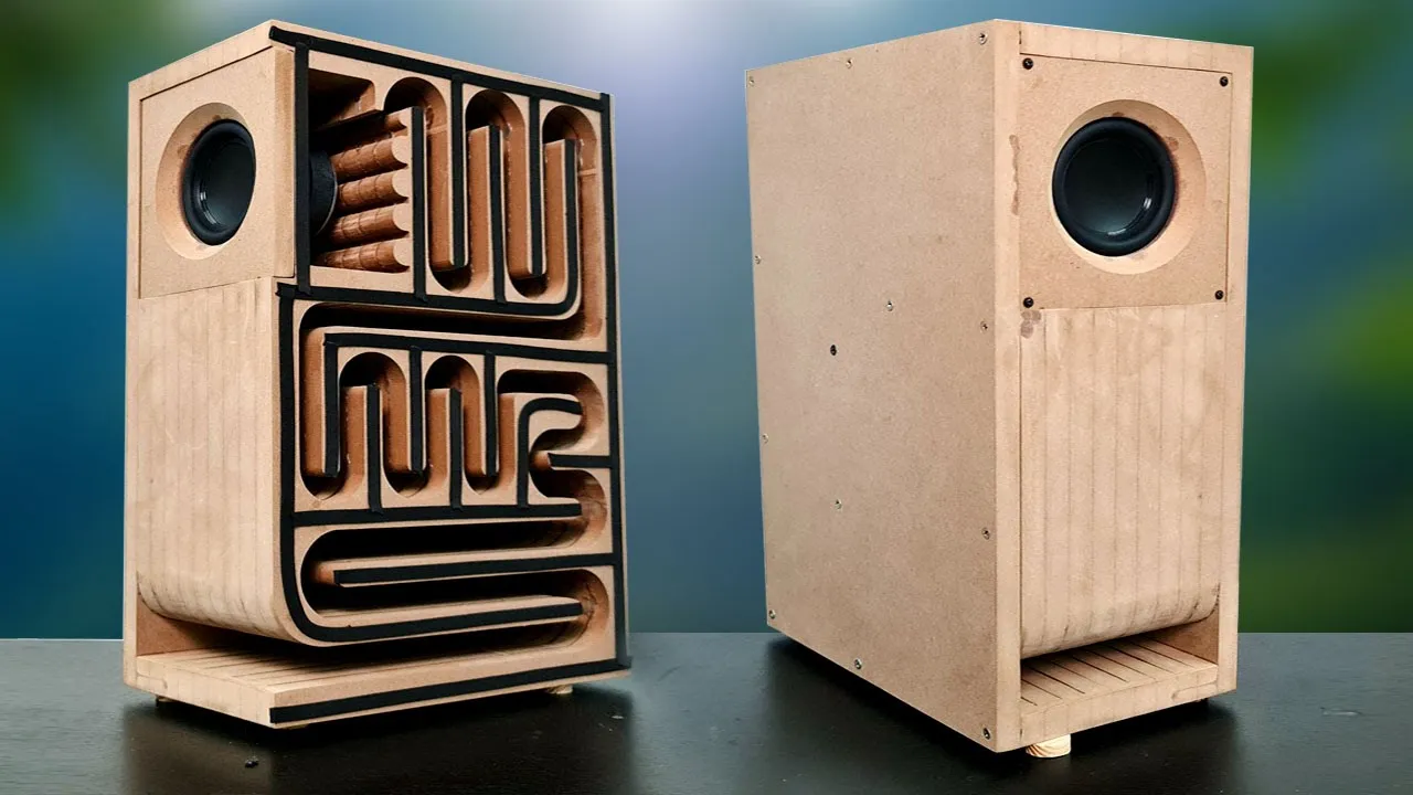 MDF Wood Subwoofer Bluetooth Speaker - Powerful Bass