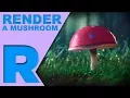 How Do I Render A Mushroom Renderman Maya
