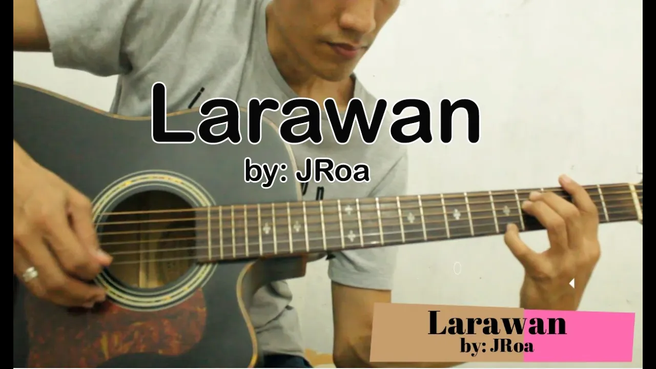 Larawan-JRoa Guitar Tutorial (Riff + Easy Chords)