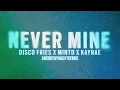 Download Lagu Disco Fries, Mintd, Kayrae - Never Mine (Andrew Nagy Remix)