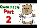 Qwen 3 8 27B - second look and test