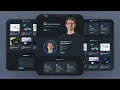 Responsive Portfolio website Design HTML CSS and JS Free Source Code Project for Beginners